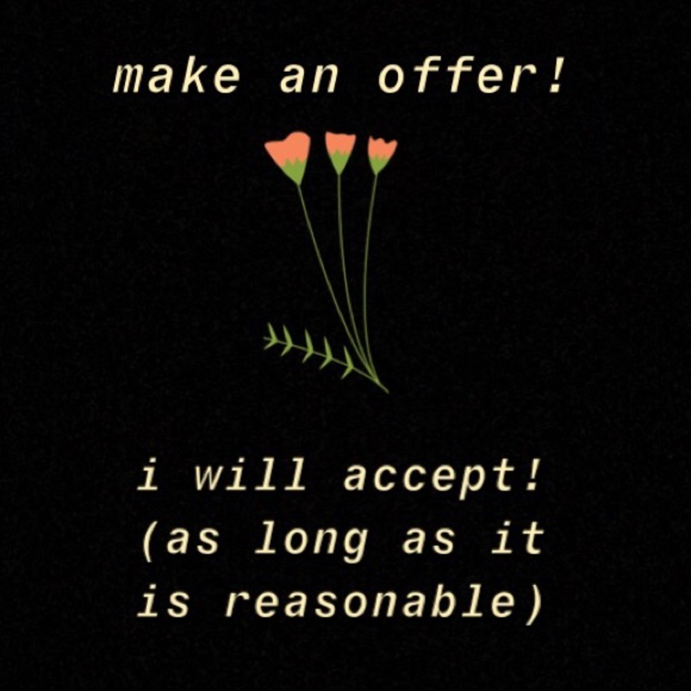 make an offer!